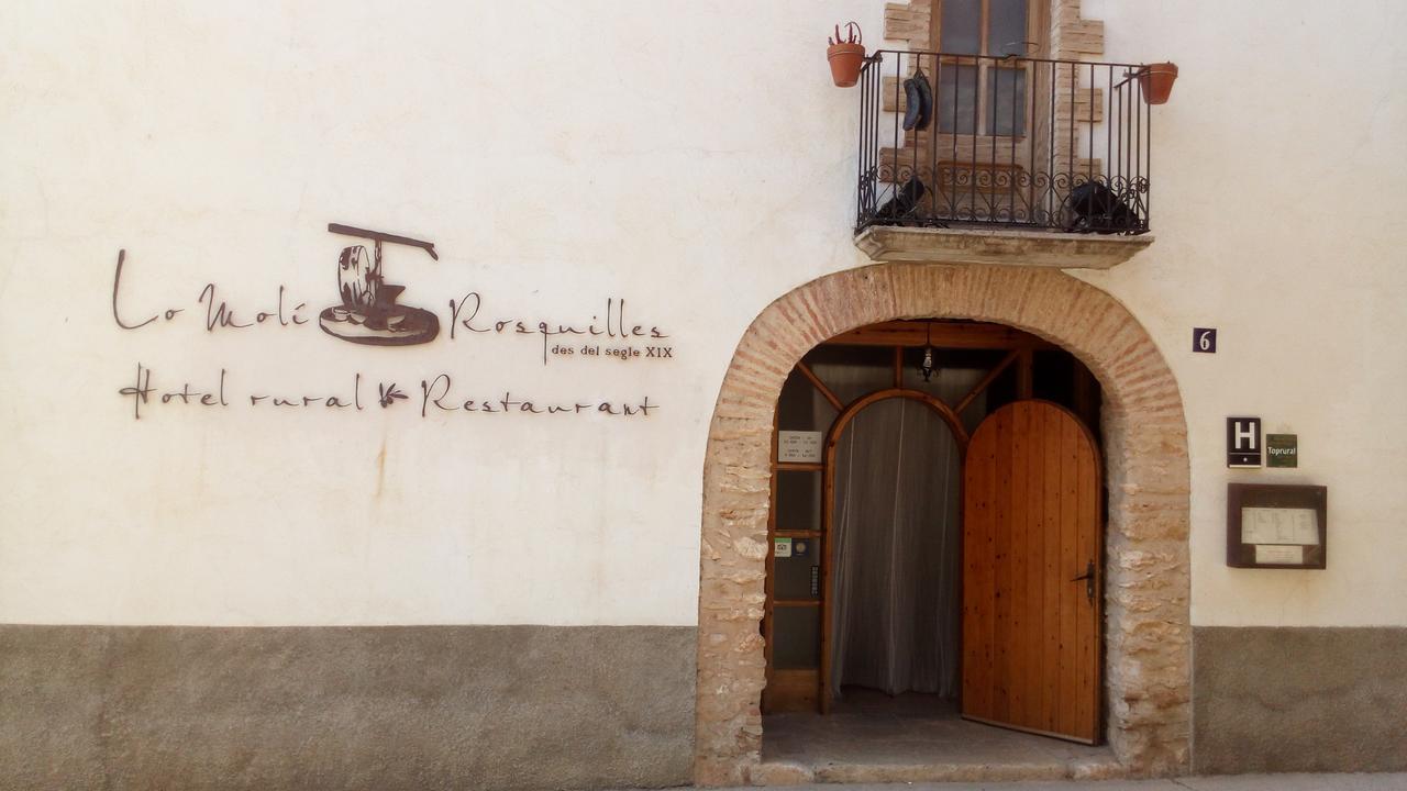 Lo Moli De Rosquilles Hotell Masdenverge Exteriör bild